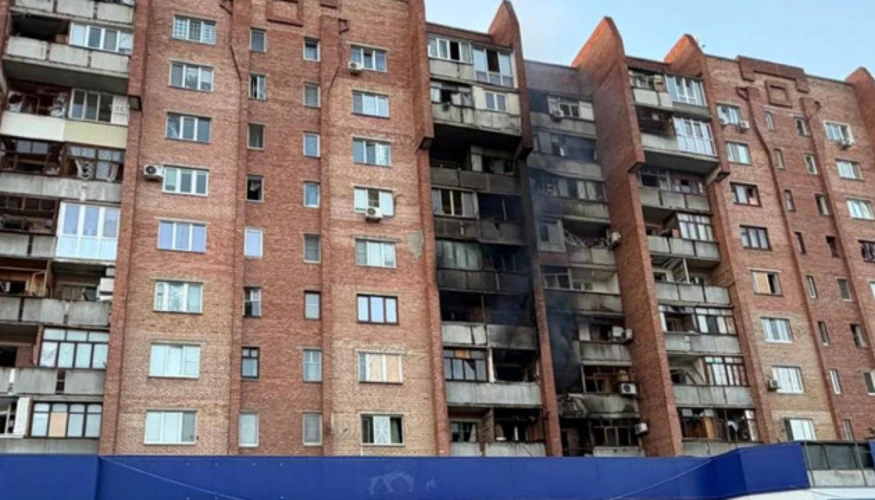 наслідки влучань у житловій забудові Краматорська