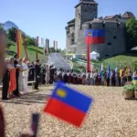 Спадкоємний принц Алоїз на святкуванні Національного дня Ліхтенштейну у Вадуці, 15 серпня 2026 року
